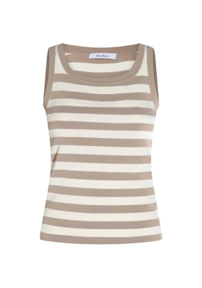 Max Mara striped top - Neutrals