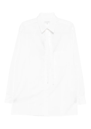 Yohji Yamamoto 100/2 Broad Switching shirt - White