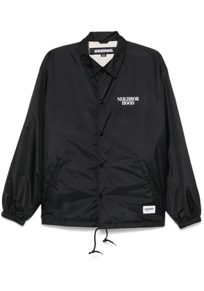 Neighborhood windbreaker jacket - Black