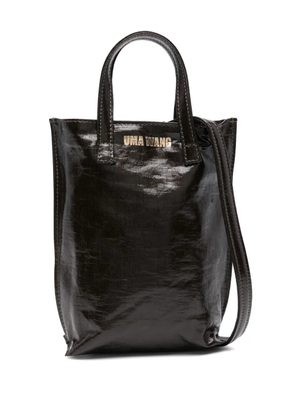 Uma Wang small Case tote bag - Brown