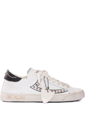 Htc Los Angeles studded sneakers - White