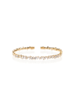 Suzanne Kalan 18kt yellow gold fireworks bangle