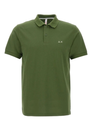 Sun68 embroidered-logo polo shirt - Green
