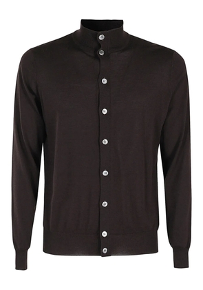 Filippo De Laurentiis buttoned cardigan - Brown