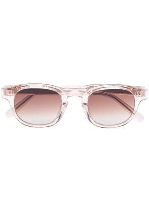 Chimi wayfarer transparent-frame sunglasses - Neutrals