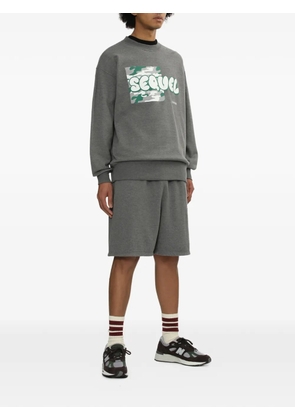(DO NOT USE) sequel camo graphic sweatshirt - Grey