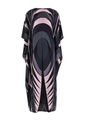 PUCCI Iride print maxi kaftan - Black