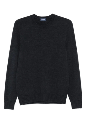 Drumohr crew-neck wool sweater - Grey