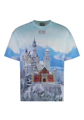 VETEMENTS Neuschwanstein Winter T-shirt - Blue