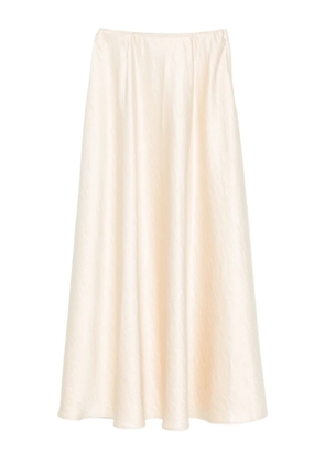 Forte Forte satin-finish skirt - Neutrals