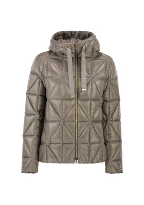 Herno geometric star quilted jacket - Grey