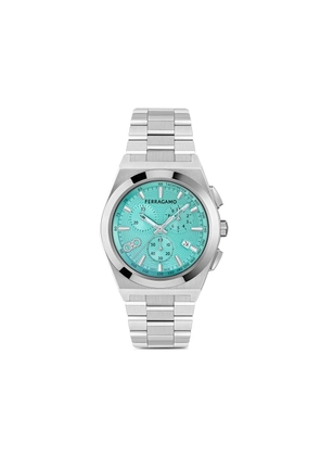 Ferragamo Vega Upper East Chrono 42mm - Blue