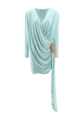 NERVI lexi patch mini dress - Blue