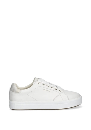 Gant logo-detail sneakers - White