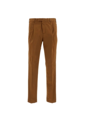 PT Torino pleated trousers - Brown