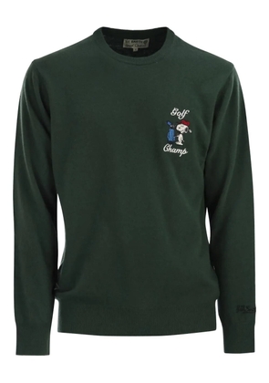 MC2 Saint Barth Heron embroidered sweater - Green