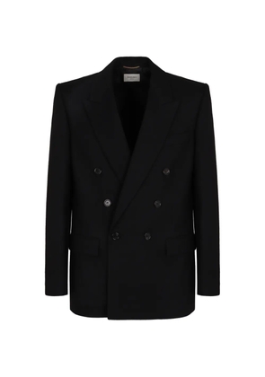 Saint Laurent Cassandre double-breasted blazer - Black