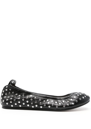 ISABEL MARANT Belna studded ballerina shoes - Black