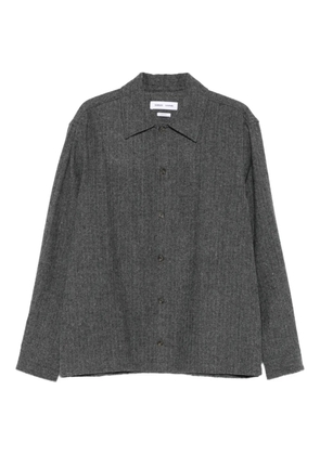 SAMSOE SAMSOE herringbone shirt - Grey