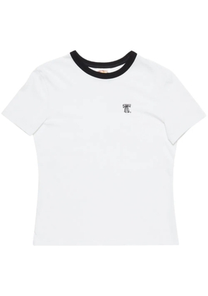 Acne Studios bow-print T-shirt - White