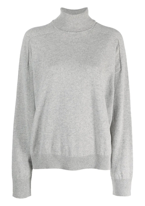 ARMARIUM mélange-effect roll-neck jumper - Grey