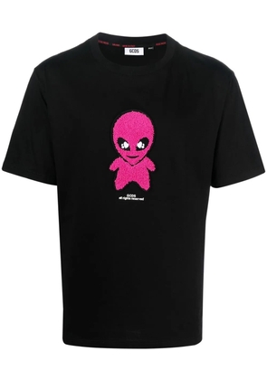 GCDS logo-print short-sleeve T-shirt - Black