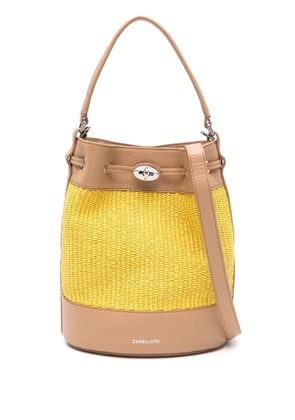 Zanellato Monda' bucket bag - Yellow