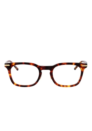Linda Farrow square-frame glasses - Brown