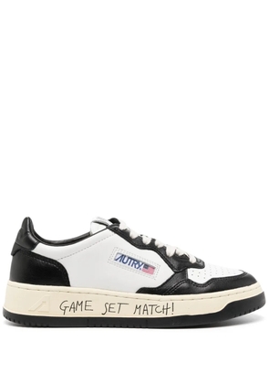 Autry Medalist leather sneakers - Black