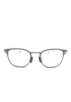 TAYLOR WITH RESPECT Sole geometric-frame glasses - Grey