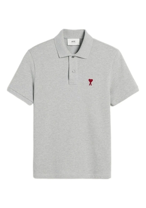 AMI Paris Ami De Coeur polo shirt - Grey