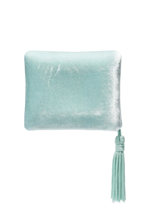 Sophie Bille Brahe tassel-trimmed jewellery box - Blue