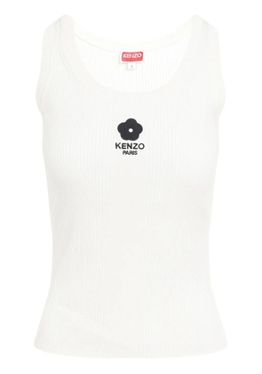 Kenzo Boke Flower 2.0-embroidered tank top - White