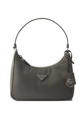 Prada mini Re-Edition 2005 zip tote bag - Grey