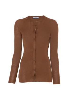 Prada buttoned cardigan - Brown