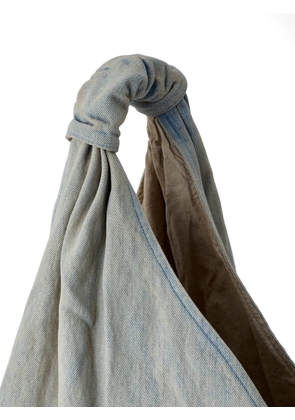 OUR LEGACY Drip knotted tote bag - Blue