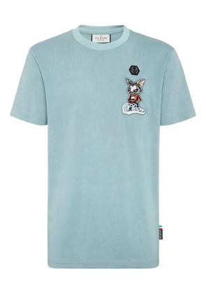 Philipp Plein Plein Bunny Signature T-shirt - Blue