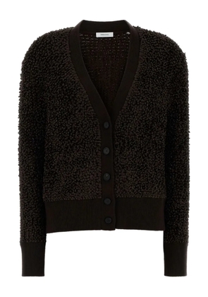 Ferragamo bouclé cardigan - Brown
