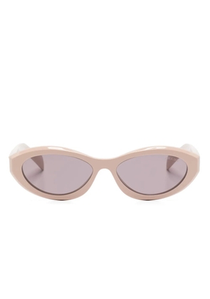 Prada Eyewear oval-frame sunglasses - Pink