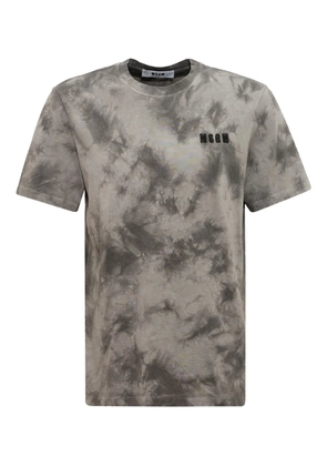 MSGM tie-dye T-shirt - Grey