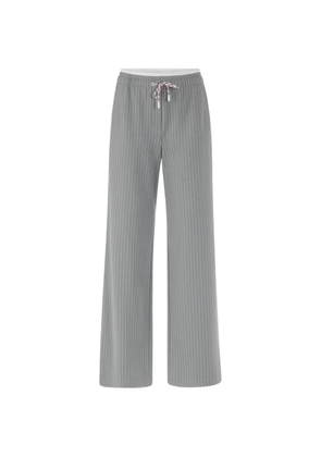 MARCCAIN Washington striped trousers - Grey