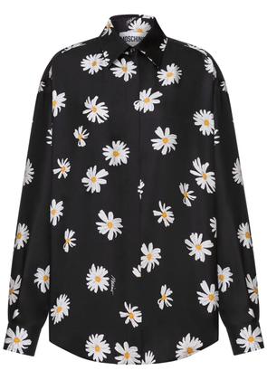 Moschino floral-print shirt - Black