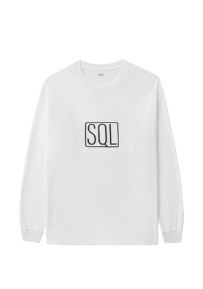 sequel long sleeve graphic T-shirt - White