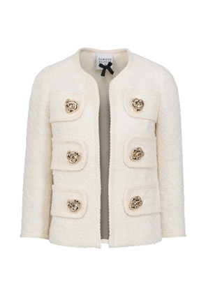 Edward Achour Paris turnlock pocket jacket - Neutrals