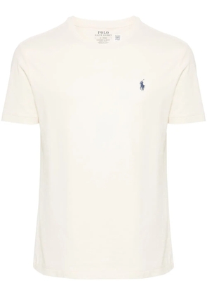 Polo Ralph Lauren Pony-embroidered T-shirt - Neutrals