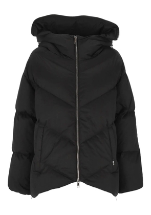Add hooded zip jacket - Black