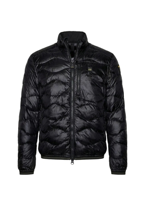 Blauer zip quilted jacket - Black