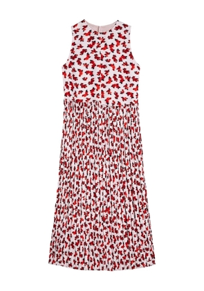 Jil Sander floral-print midi dress - Pink