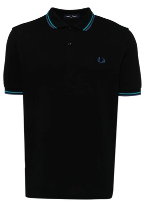 Fred Perry embroidered logo polo shirt - Black
