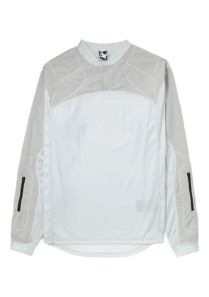 GR10K Combact panelled long-sleeve top - Grey